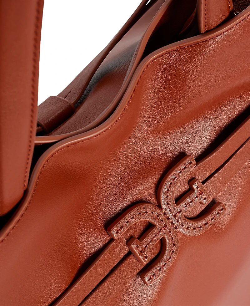 Sam Edelman Poppy Extra Large Leather Drawstring Tote