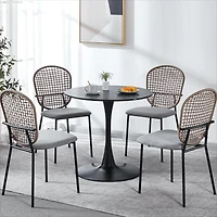 Streamdale Tulip Marble Dining Table (Mdf)