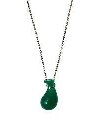 Fudai — Green Jade Stone Pendant Necklace