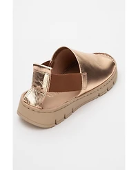 Londoi Elastic Strap Leather Sandal (Women)