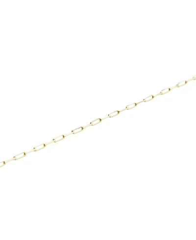 Spero London Rectangular Sterling Silver Chain Bracelet