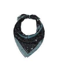 Coach Women's Shooting Star Rexy Print Silk Square Scarf