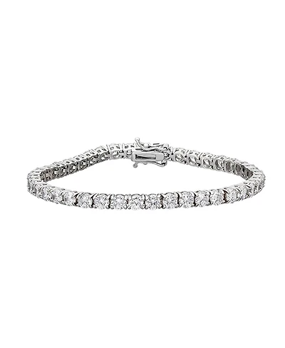 Spero London Sterling Silver Tennis Bracelet - 4mm