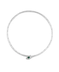Rachel Zoe 14K Gold Plated Sterling Silver Snake Collar Necklace