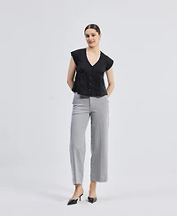 Reistor Women's Deep V-neck Short Top