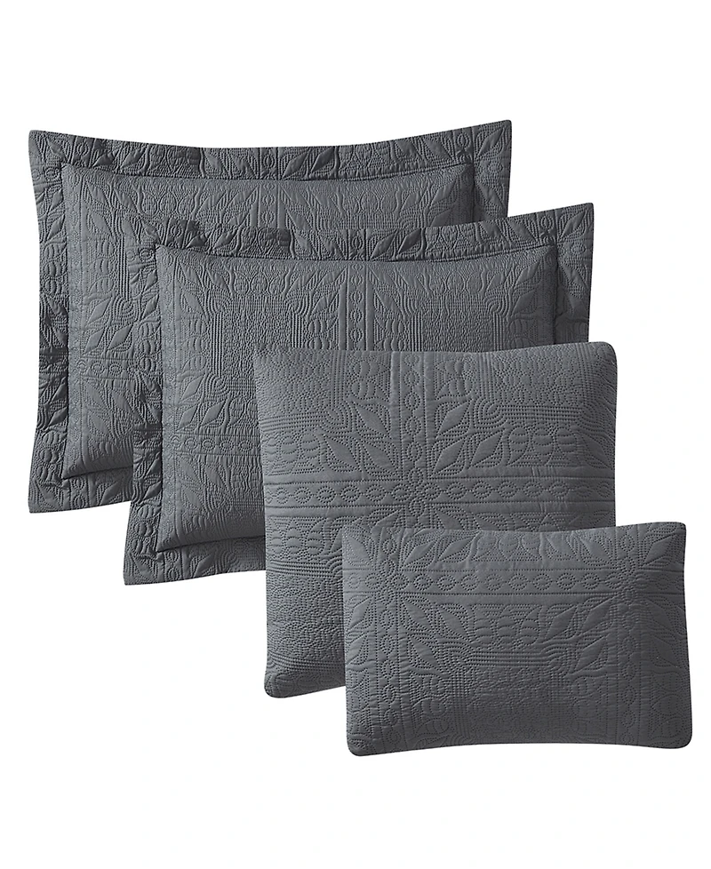 Nestl Grid Embossed 4-Pc. Quilt Set, Twin/Twin Xl