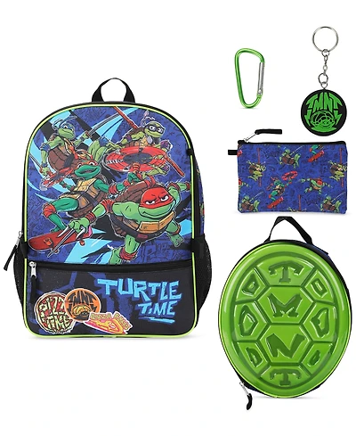 Tmnt Teenage Mutant Ninja Turtles 5-Piece Backpack Set