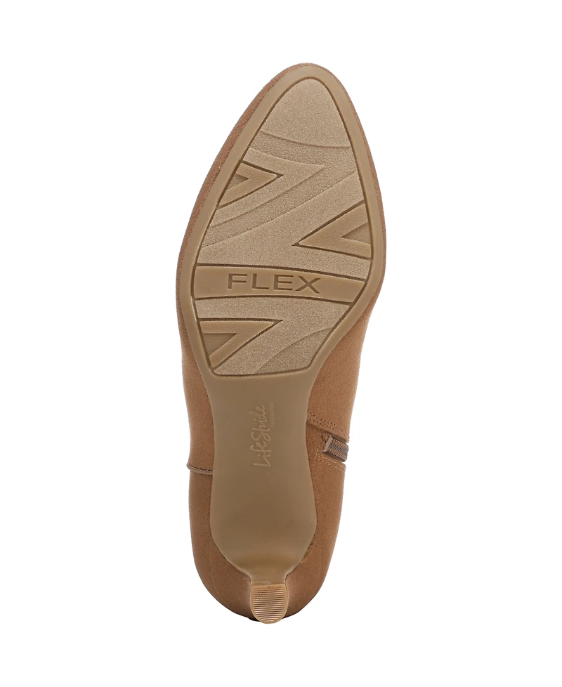 LifeStride Women's Glow Zip Dress Short Boots