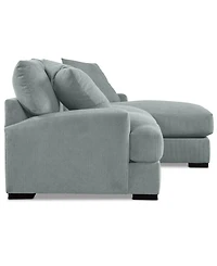 Rhyder 3-Pc. Fabric Chaise Sectional, Exclusively at Macy's