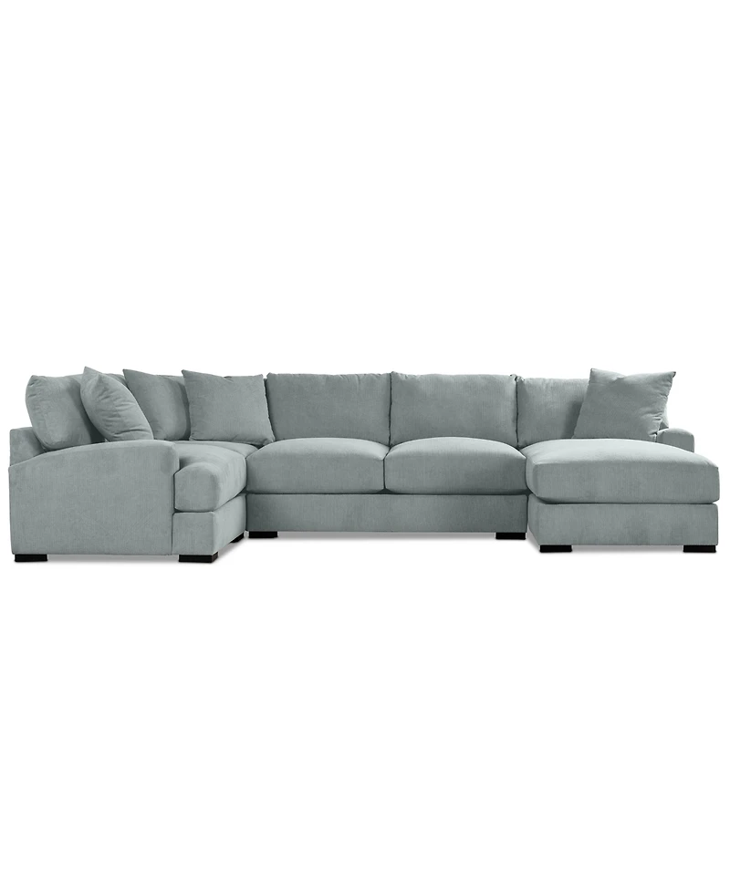 Rhyder -Pc. Fabric Chaise Sectional