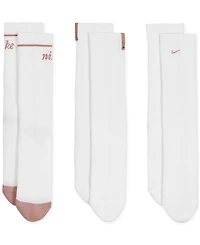 Nike Unisex 3-Pk. Everyday Plus Cushioned Crew Socks