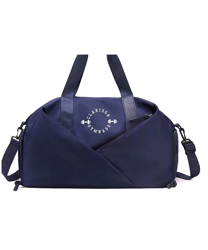 Waterproof Travel Bag with Shoe Slot - Navy