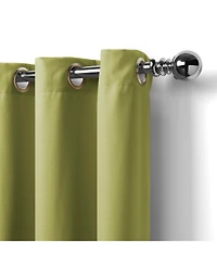 Elrene Home Fashions Connor Solid Indoor Outdoor Window Curtain