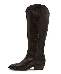 Dv Dolce Vita Women's Kit Knee-High Wide Calf Cowboy Boots