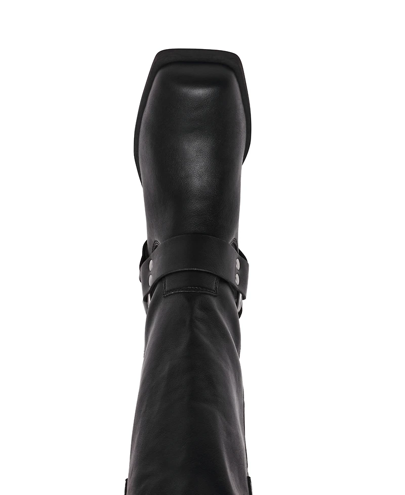 Dv Dolce Vita Women's Tanzy Tall Harness Moto Engineer Boots