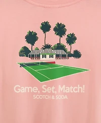 Scotch & Soda Big Girls Tennis Group T-Shirt
