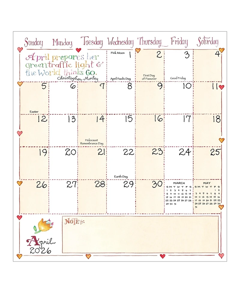 2026-2027 Susan Branch Small Monthly Pocket Planner