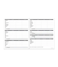 Big Money Striped Planner