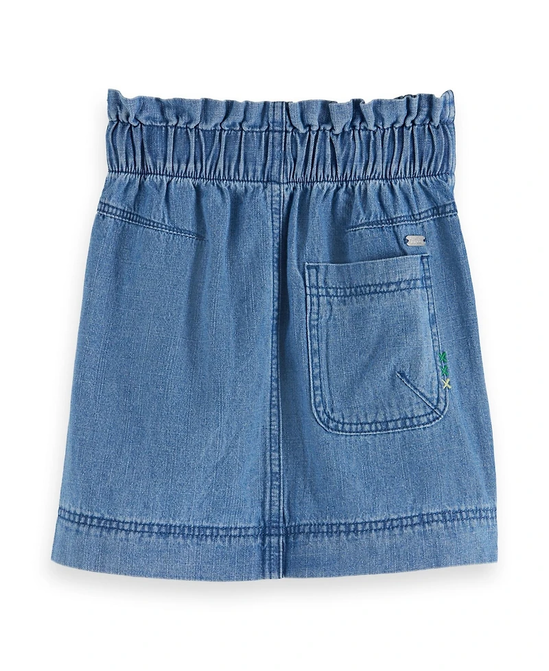 Scotch & Soda Big Girls Sporty Lightweight Denim Skirt
