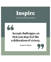 2026 Inspire Daily Desktop Calendar