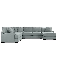 Rhyder -Pc. Fabric Chaise Sectional