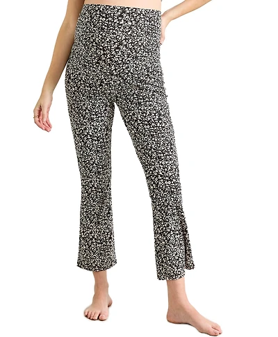 Hatch Collection Maternity The Ultimate Over the Bump Crop Flare Legging