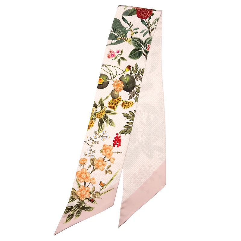 Ornella - Skinny Silk Scarf for Women