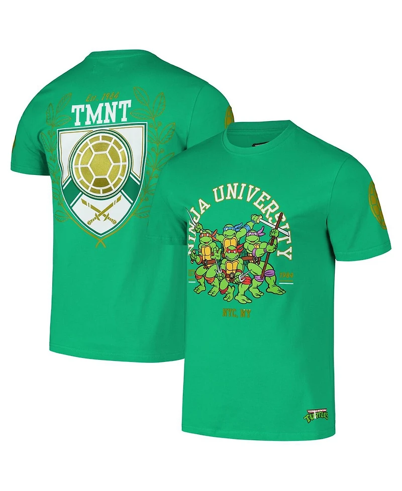 Freeze Max Men's Kelly Green Teenage Mutant Ninja Turtles University T-Shirt