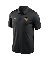 Nike Men's Black Pittsburgh Pirates Cooperstown Collection Logo Franchise Performance Polo Shirt