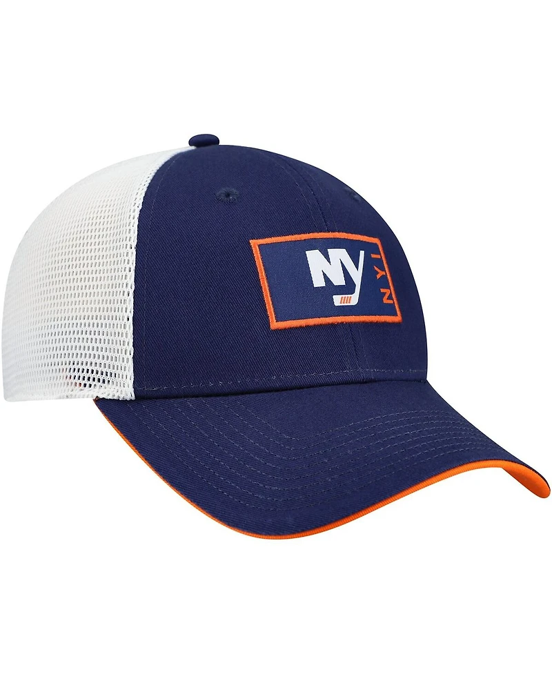Fanatics Men's Royal New York Islanders Authentic Pro Rink Trucker Adjustable Hat