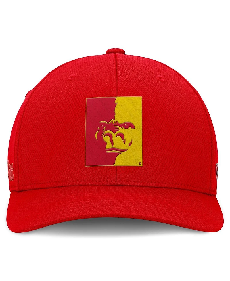 Top of the World Men's Red Pittsburg State Gorillas Reflex Performance Flex Hat