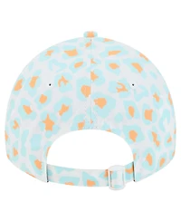 New Era Women's White Miami Dolphins Active Leopard 9TWENTY Adjustable Hat