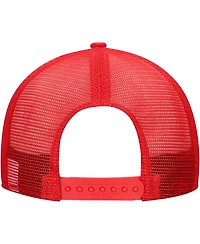 New Era Men's Red Los Angeles Angels Labeled 9SEVENTY Stretch-Snap Adjustable Hat