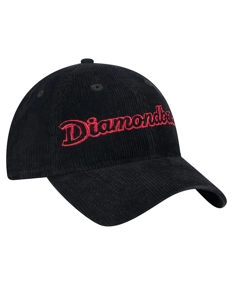 New Era Women's Black Arizona Diamondbacks Corduroy 9TWENTY Adjustable Hat