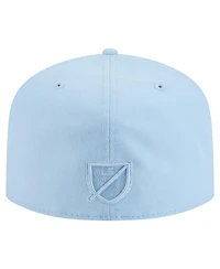 New Era Men's Light Blue Philadelphia Union Color Pack A-Frame 59FIFTY Fitted Hat