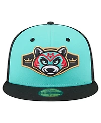 New Era Men's Light Blue/Black Hudson Valley Renegades Copa de la Diversion 59FIFTY Fitted Hat