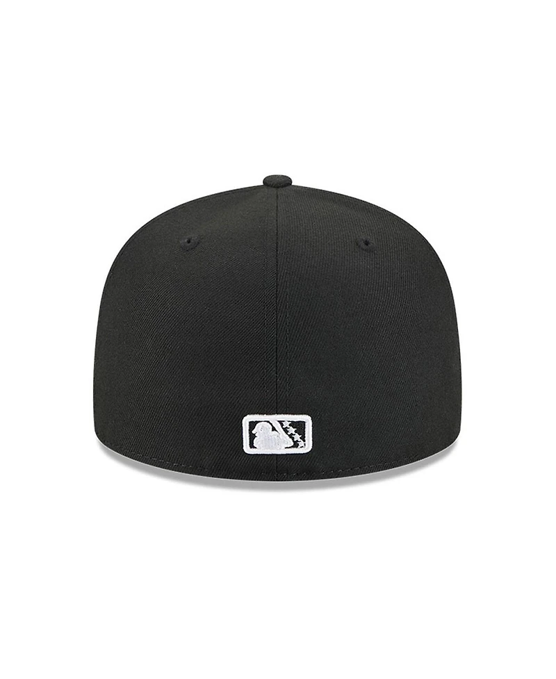 New Era Men's Black Greenville Drive Theme Nights 59FIFTY Fitted Hat