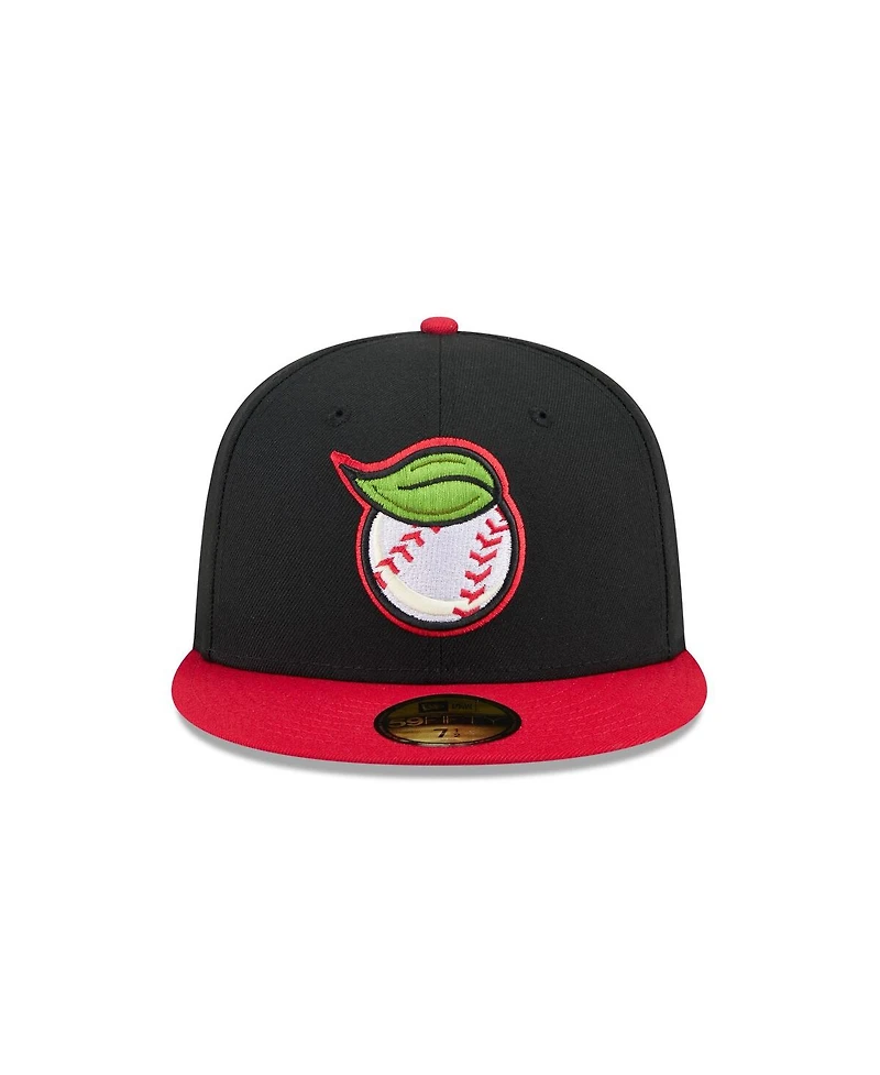 New Era Men's Black Fresno Grizzlies Theme Nights 59FIFTY Fitted Hat