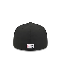 New Era Men's Black Delmarva Shorebirds Theme Nights 59FIFTY Fitted Hat