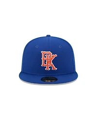 New Era Men's Blue Brooklyn Cyclones Theme Nights 59FIFTY Fitted Hat
