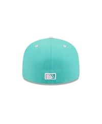 New Era Men's Turquoise Biloxi Shuckers Theme Nights 59FIFTY Fitted Hat