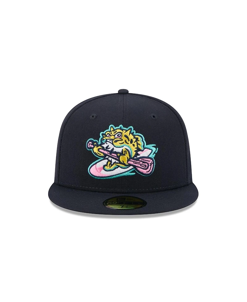 New Era Men's Navy Jersey Shore BlueClaws Theme Nights 59FIFTY Fitted Hat