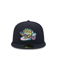 New Era Men's Navy Jersey Shore BlueClaws Theme Nights 59FIFTY Fitted Hat