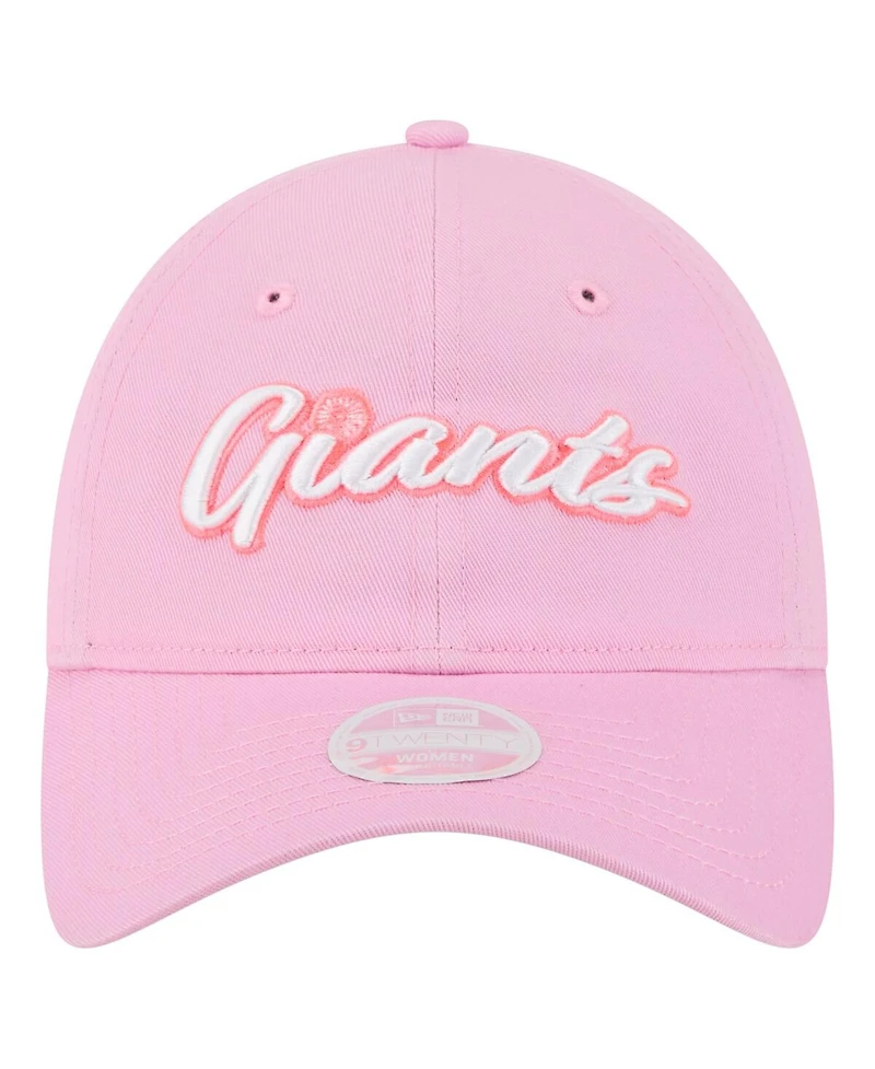 New Era Women's Pink San Francisco Giants Mother's Day 9TWENTY Adjustable Hat
