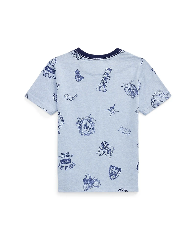 Polo Ralph Lauren Toddler and Little Boys Jersey Graphic T-Shirt