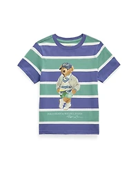 Polo Ralph Lauren Toddler and Little Boys Bear Striped Jersey T-Shirt