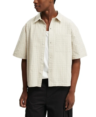 Cotton On Men's Darcy Short Sleeve Shirt