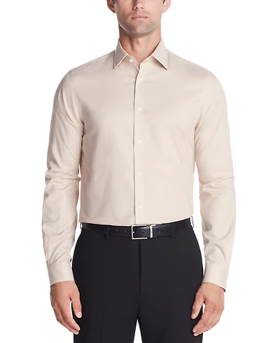 Michael Kors Men's Regular Fit Comfort Stretch Dress Shirt