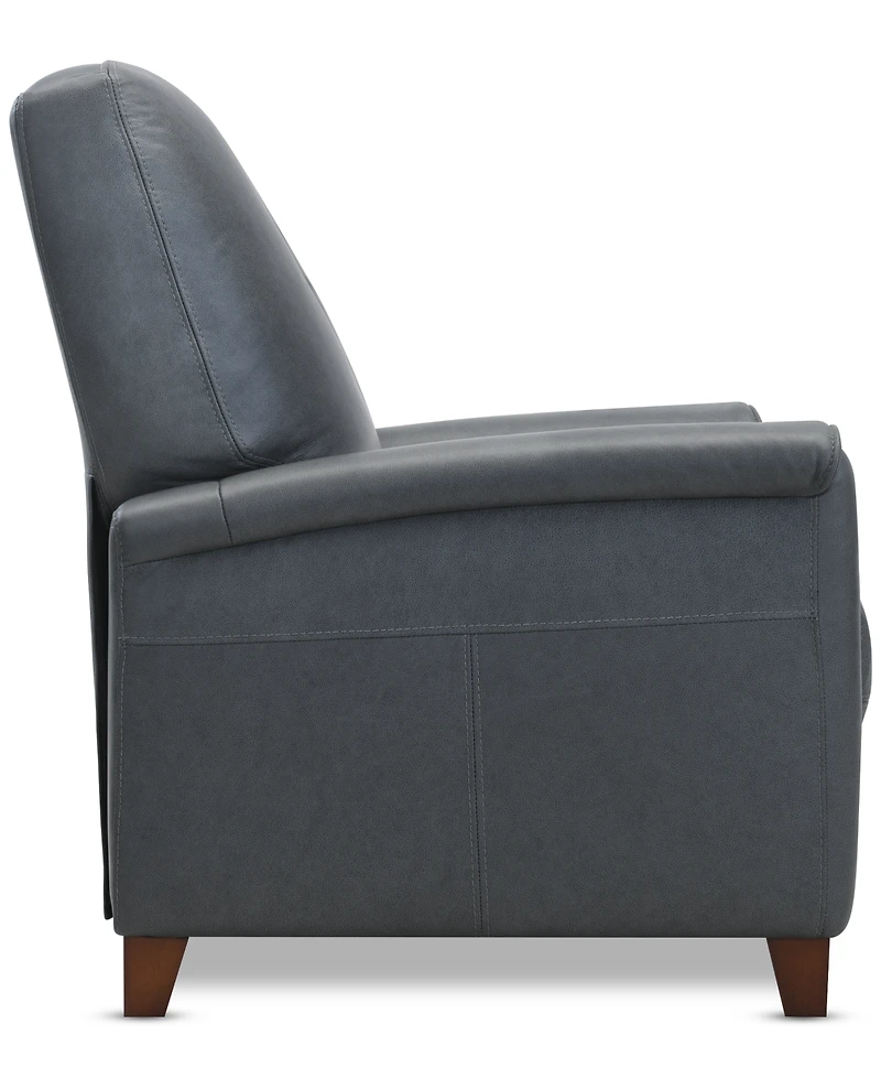 Ashlinn 35" Pushback Leather Recliner, Exclusively at Macy's