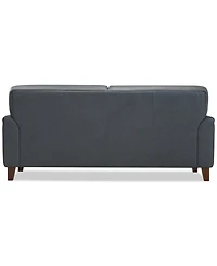 Ashlinn 82" 2 Seat Leather Sofa, Exclusively at Macy's